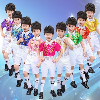 NEW latin dance costume boys dance wear practice latin shirts trousers boys kids dance costumes
NEW latin dance costume boys dance wear practice latin shirts trousers boys kids dance costumes
