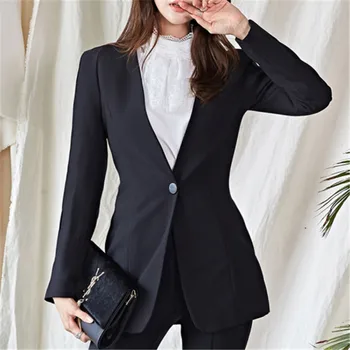2020 New Elegant Office Work Wear Pant Suits OL 2 Piece Set Solid Blazer Jacket & Flare Long Trousers Suit For Women Set Femme 
2020 New Elegant Office Work Wear Pant Suits OL 2 Piece Set Solid Blazer Jacket & Flare Long Trousers Suit For Women Set Femme