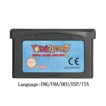 For Nintendo GBA Video Game Cartridge Console Card Yoshis Island Super Mari Advance 3 EU Version
For Nintendo GBA Video Game Cartridge Console Card Yoshis Island Super Mari Advance 3 EU Version