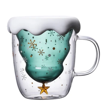 Creative 3D Transparent Double Anti-Scald Glass Christmas Tree Starry Cup Coffee Cup Milk Juice Cup Children Christmas Gift
Creative 3D Transparent Double Anti-Scald Glass Christmas Tree Starry Cup Coffee Cup Milk Juice Cup Children Christmas Gift