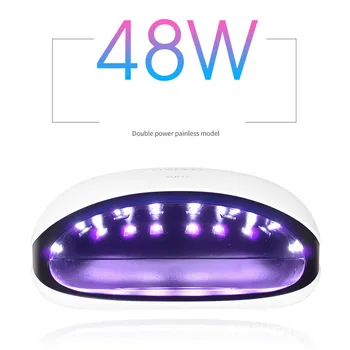 48W Nail Lamp Infrared intelligent induction 36 LED/UV Double light source lamp beads Intelligent display time
48W Nail Lamp Infrared intelligent induction 36 LED/UV Double light source lamp beads Intelligent display time