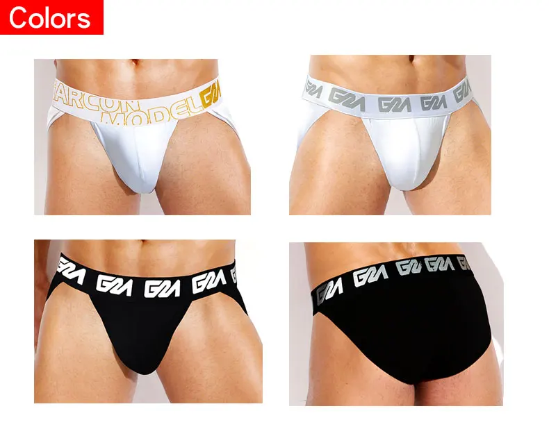 Трусы-мешочек Soft Line красно-белые, S-L 5591449530 - Soft Line collection - Мужское ролевое эротическое бельё - Купить