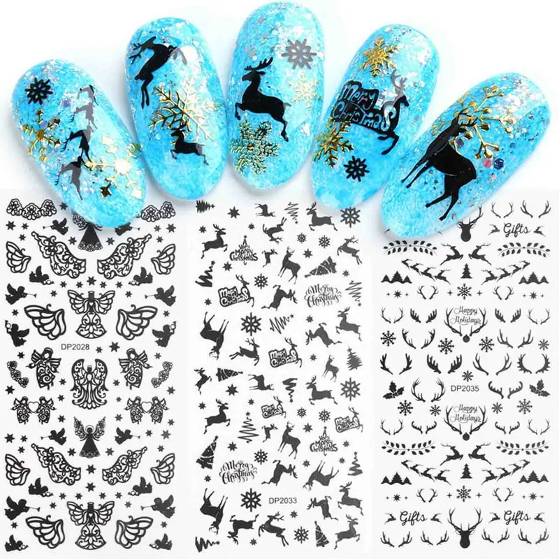 Nail Art Sticker Ins Net Red Black Flower Leaf Feather Snowflake Elk Nail Adhesive Sticker
Nail Art Sticker Ins Net Red Black Flower Leaf Feather Snowflake Elk Nail Adhesive Sticker