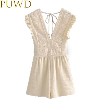 fashion women's sweet beige playsuits 2020 new lace v-neck sexy elegant ladies playsuits girls chic bodysuits
fashion women's sweet beige playsuits 2020 new lace v-neck sexy elegant ladies playsuits girls chic bodysuits