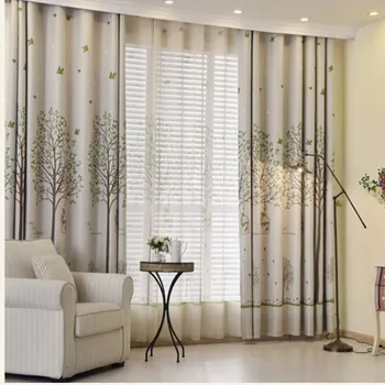 New Bird Cage Tree Printing with Full Shading Curtains for Living Dining Room Bedroom.
New Bird Cage Tree Printing with Full Shading Curtains for Living Dining Room Bedroom.