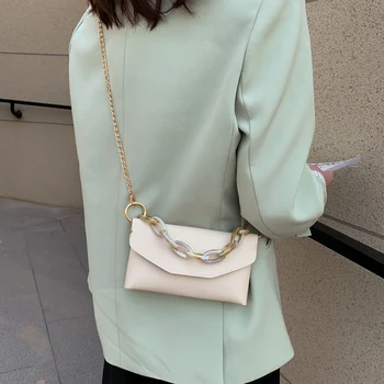 Chain Shoulder Bag Leather Small Clutch Women Handbags Messenger Crossbody Pack Female Travel Purses Mini Solid Bags
Chain Shoulder Bag Leather Small Clutch Women Handbags Messenger Crossbody Pack Female Travel Purses Mini Solid Bags