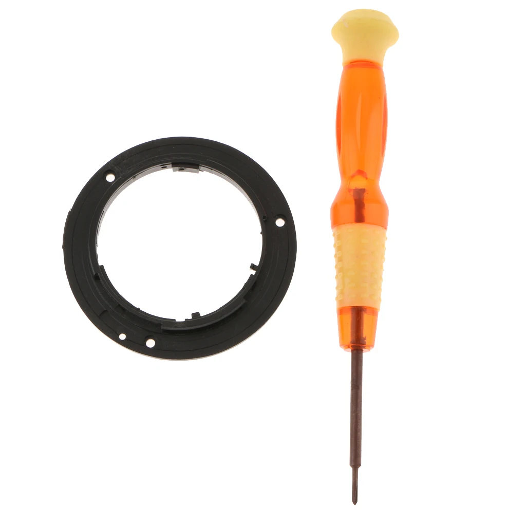Plastic Lens Bayonet Mount Ring Replacement for Nikon 18-55mm 18-105mm 55-200mm + Repair Tool Screwdriver Plastic Lens Bayonet Mount Ring Replacement for Nikon 18-55mm 18-105mm 55-200mm + Repair Tool Screwdriver