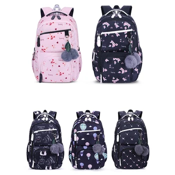 Girls School Backpacks Korean Style Children School Bags Large Capacity Flower Printing Backpack Bag for Girl Kids Cherry pink
Girls School Backpacks Korean Style Children School Bags Large Capacity Flower Printing Backpack Bag for Girl Kids Cherry pink