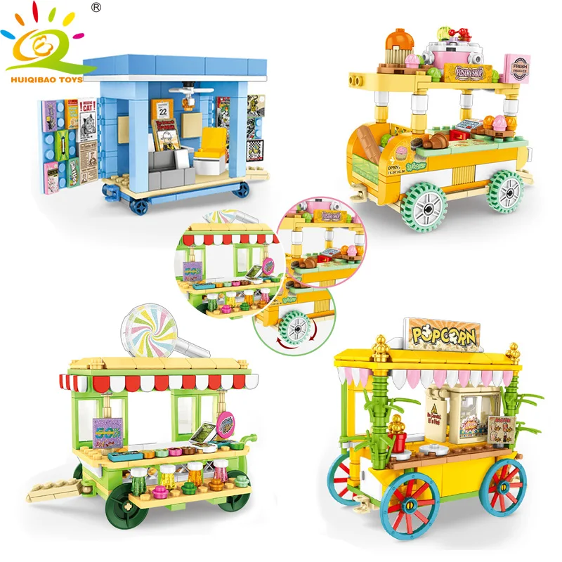 4 set Shop Camper Bus Street View model Building Block Legoingly Friends for Girl figures Car Bricks Educational Children Toys
4 set Shop Camper Bus Street View model Building Block Legoingly Friends for Girl figures Car Bricks Educational Children Toys