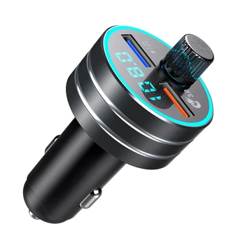 VODOOL FM Transmitter Bluetooth 5.0 Handsfree Car Kit MP3 Player QC3.0 Dual USB Quick Charger Wireless FM Radio Modulator
VODOOL FM Transmitter Bluetooth 5.0 Handsfree Car Kit MP3 Player QC3.0 Dual USB Quick Charger Wireless FM Radio Modulator