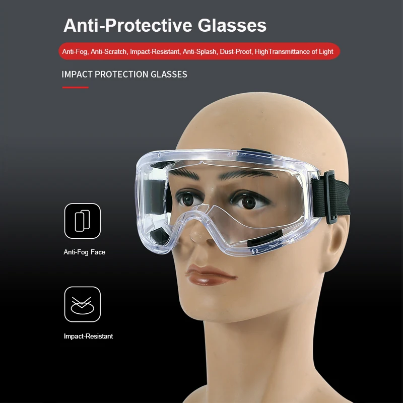 FSUP Safety Glasses UV Protective Industrial Goggles Anti-Fog Scratch Resistance Anti-Chemical Splash Goggles Safety Goggles
FSUP Safety Glasses UV Protective Industrial Goggles Anti-Fog Scratch Resistance Anti-Chemical Splash Goggles Safety Goggles