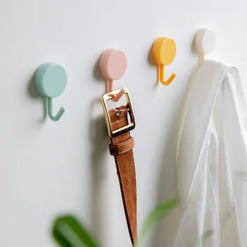 10Pcs/Set Solid Color Free Punching Without Trace Nail Small Hook Clothes Hook Mounted Wall Hook Key Holder Home Decoration
10Pcs/Set Solid Color Free Punching Without Trace Nail Small Hook Clothes Hook Mounted Wall Hook Key Holder Home Decoration