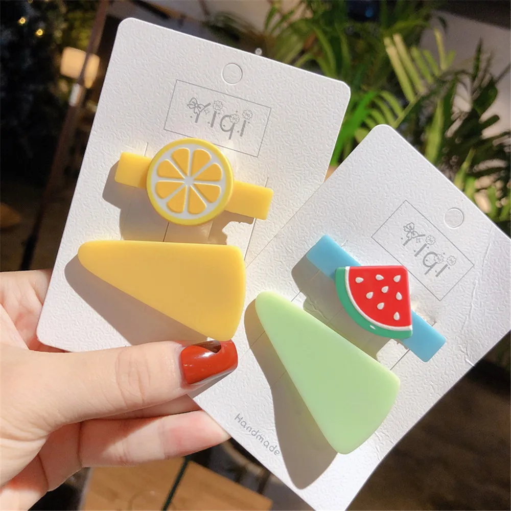 Cute Colored Fruit Hairpin Korean Girl Side Clip Bangs Clip Kawaii Hairpin Headdress Hair Accessories
Cute Colored Fruit Hairpin Korean Girl Side Clip Bangs Clip Kawaii Hairpin Headdress Hair Accessories