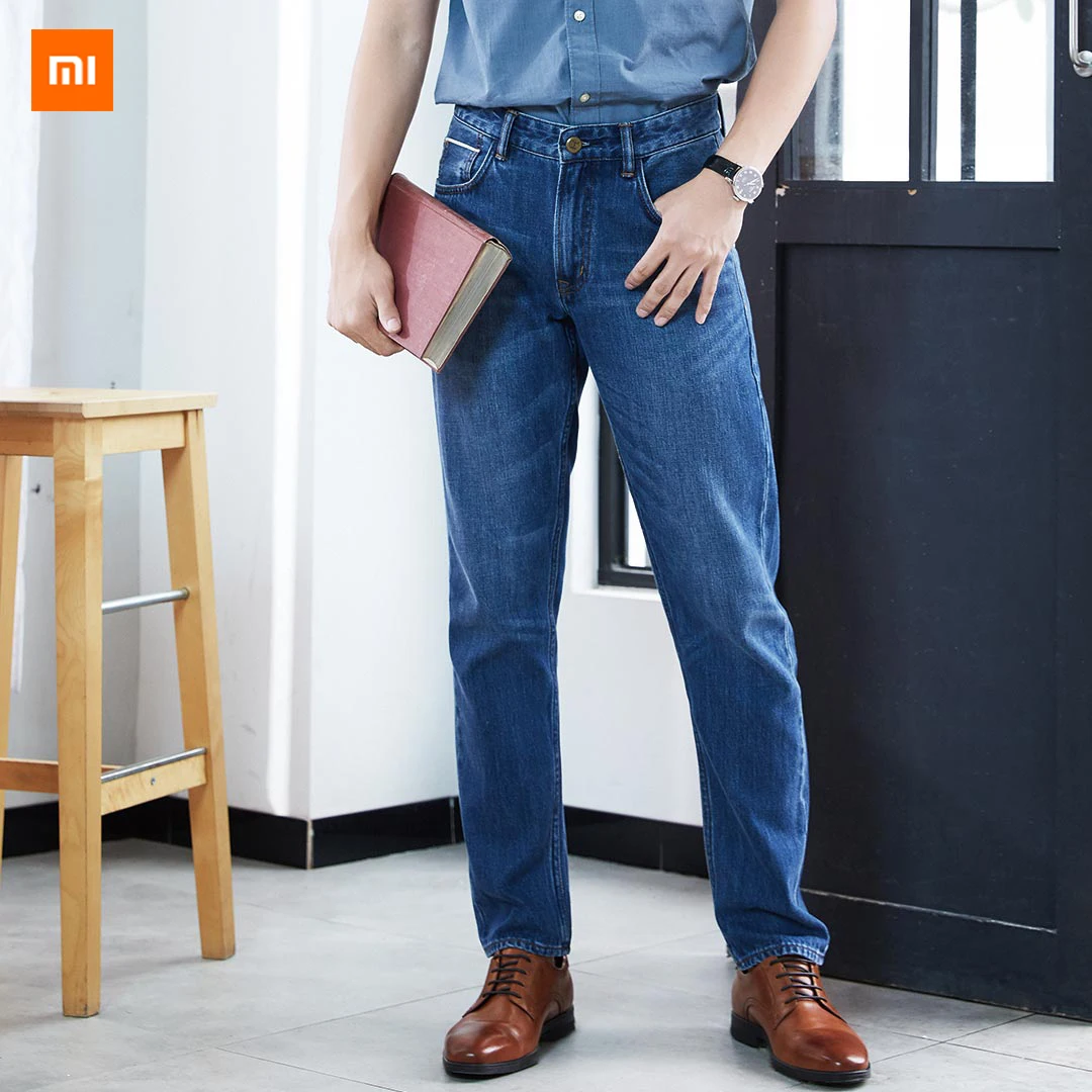 New Xiaomi Mijia Youpin DMN Classic Red Ear Jeans Stylish and versatile soft and comfortable
New Xiaomi Mijia Youpin DMN Classic Red Ear Jeans Stylish and versatile soft and comfortable
