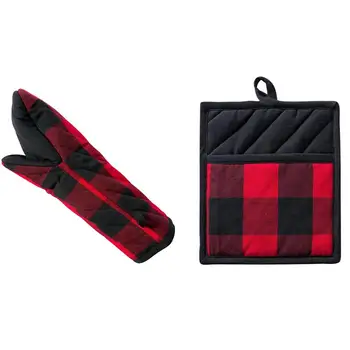 Creative Microwave Glove Set Heat-resistant Cotton BBQ Oven Baking Glove Oven Mittens Non-slip Placemat Kitchen Potholders Pad
Creative Microwave Glove Set Heat-resistant Cotton BBQ Oven Baking Glove Oven Mittens Non-slip Placemat Kitchen Potholders Pad