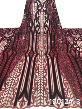 2019most Popular Nigerian Velvet lace tull lace with sequince fabric African fashion lace fabric for Christmas Dresses Winn231
2019most Popular Nigerian Velvet lace tull lace with sequince fabric African fashion lace fabric for Christmas Dresses Winn231