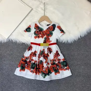 Brand 2020 New Summer Rose floral Printed short Sleeve Princess party Girls Clothing Boutique Girls Dress 3 4 6 8 10 12Y Y
Brand 2020 New Summer Rose floral Printed short Sleeve Princess party Girls Clothing Boutique Girls Dress 3 4 6 8 10 12Y Y