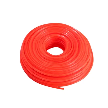 Nylon Trimmer Line Mower Parts Nylon Rope Simple Useful Durable Mower Cords for Home (Square, Red)
Nylon Trimmer Line Mower Parts Nylon Rope Simple Useful Durable Mower Cords for Home (Square, Red)