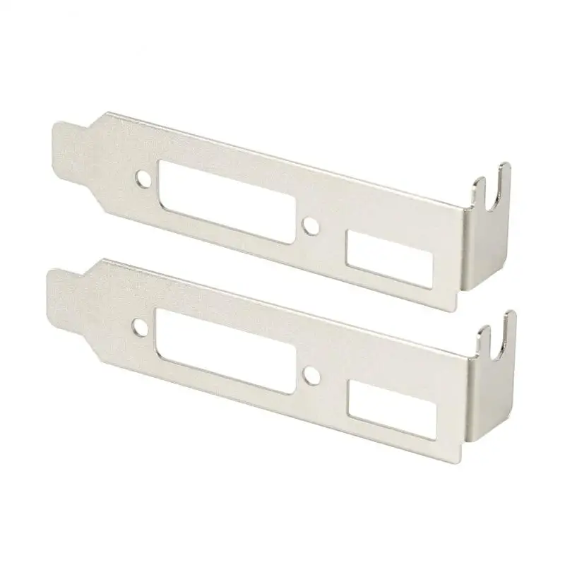 Low Practical Profile Bracket Adapter HDMI DVI VGA Baffle Port For Computer Cables Connectors Half Height Graphic Video Card Set
Low Practical Profile Bracket Adapter HDMI DVI VGA Baffle Port For Computer Cables Connectors Half Height Graphic Video Card Set