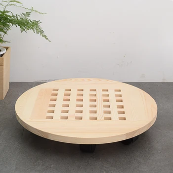 360° Swivel Wheel Flower Pot Tray Wooden Rotating Flower Pot Cart With Wheeled Plant Stand Round Flower Pot Holder Shelf Tray
360° Swivel Wheel Flower Pot Tray Wooden Rotating Flower Pot Cart With Wheeled Plant Stand Round Flower Pot Holder Shelf Tray
