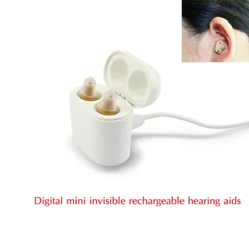 Rechargeable Hearing AIDS Ear Sound Amplifier Hearing Aid EU/US Plug Portable USB Device Hearing Ear Care R-102 dropshipping 
Rechargeable Hearing AIDS Ear Sound Amplifier Hearing Aid EU/US Plug Portable USB Device Hearing Ear Care R-102 dropshipping
