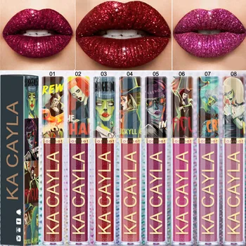 Halloween Liquid Lipstick Shimmer Shiny Golden Party Lip Glitter Lip Gloss Waterproof Long Lasting Makeup Tool 8 Colors
Halloween Liquid Lipstick Shimmer Shiny Golden Party Lip Glitter Lip Gloss Waterproof Long Lasting Makeup Tool 8 Colors