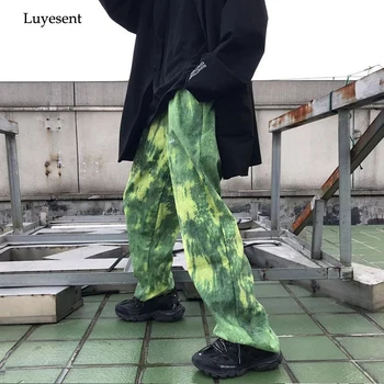 Green Coffee Tie Dye Women Hip-hop Long Pants Lady Loose Embroidery Letter Sport Ankle-Length Stretch Waist Corduroy Trousers
Green Coffee Tie Dye Women Hip-hop Long Pants Lady Loose Embroidery Letter Sport Ankle-Length Stretch Waist Corduroy Trousers