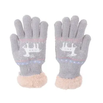 1Pair of Thicken Knitted Deer Pattern Warm Children Full Finger Gloves(Grey)
1Pair of Thicken Knitted Deer Pattern Warm Children Full Finger Gloves(Grey)