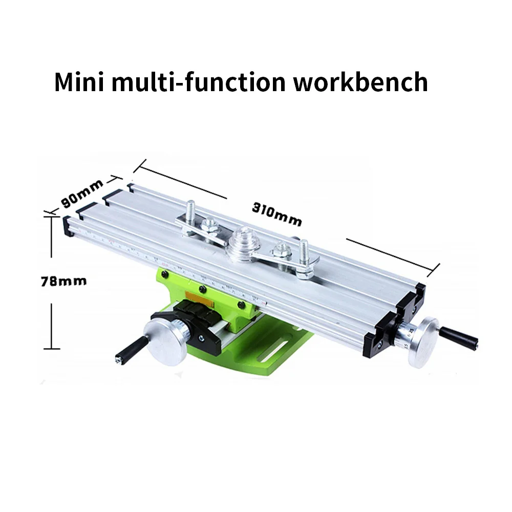 Bench Drill Cross Multi-Function Bench Vise Clamp Drilling And Milling Machine Composite Workbench Adjustment Workbench