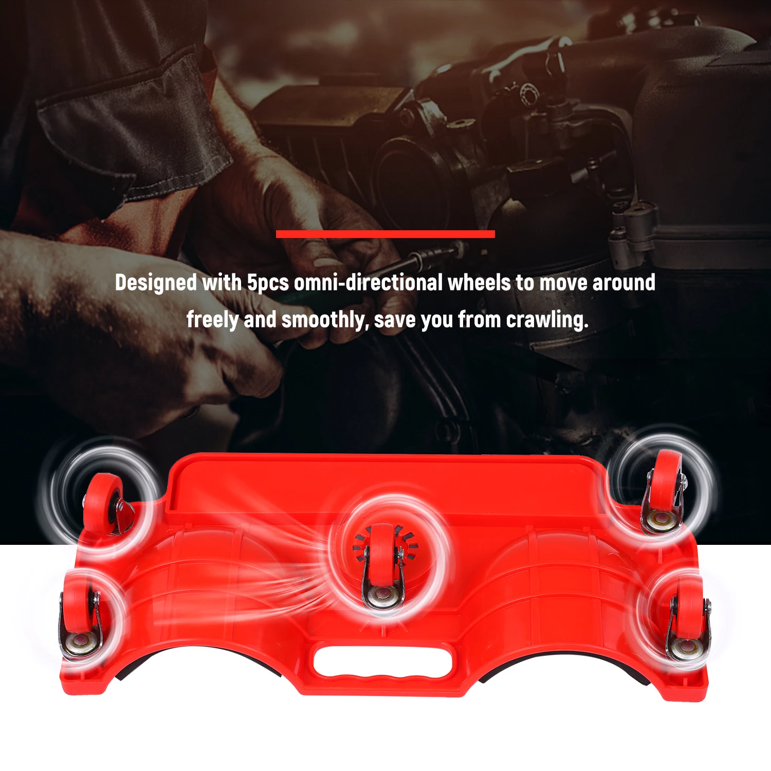 New Flooring Knee Silicone Pads with 5 Wheels Rolling Knee Rolling Knee Pads with Tool Tray and Holder
New Flooring Knee Silicone Pads with 5 Wheels Rolling Knee Rolling Knee Pads with Tool Tray and Holder