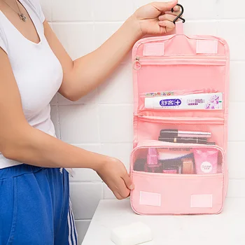 Hook Travel Storage Makeup Bag Watreproof Washing Cosmetic Bags Luggage Organizer For Make Up Pouch Toiletries Sundries Package 
Hook Travel Storage Makeup Bag Watreproof Washing Cosmetic Bags Luggage Organizer For Make Up Pouch Toiletries Sundries Package
