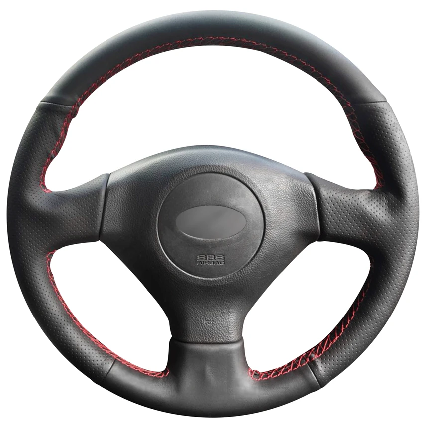 Hand-stitched Black Genuine Leather Anti-slip Car Steering Wheel Cover for Subaru Legacy Impreza 2004 Saab 9-2X 2005 2006
Hand-stitched Black Genuine Leather Anti-slip Car Steering Wheel Cover for Subaru Legacy Impreza 2004 Saab 9-2X 2005 2006