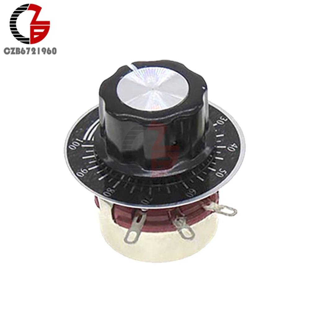 WTH118 2W 1A Potentiometer Switch 470K ohm Potentiometer + Knob Cap + Scale DIY Kits Part
WTH118 2W 1A Potentiometer Switch 470K ohm Potentiometer + Knob Cap + Scale DIY Kits Part