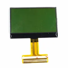 COG – écran OLED à 34 broches, 0.8mm, 57mm × 39mm, vente en gros, 12864B, matrice de points, écran LCD personnalisable=