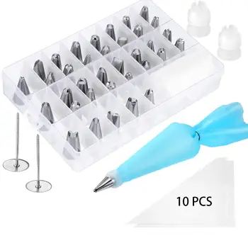 Numbered 36 Decorating Nozzle TPU Decorating Pouch Decorating Nail Adapter Baking Set
Numbered 36 Decorating Nozzle TPU Decorating Pouch Decorating Nail Adapter Baking Set