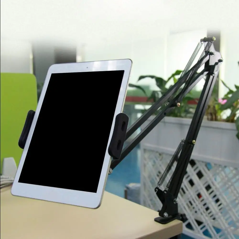 Tablet Holder Long Arm Bed/Desktop Clip Bracket For iPad 2 3 4 Air Mini Phone Tablet Stands Support For 110-175mm Width Device
Tablet Holder Long Arm Bed/Desktop Clip Bracket For iPad 2 3 4 Air Mini Phone Tablet Stands Support For 110-175mm Width Device