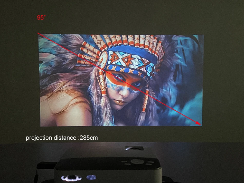 Light Unicorn Projector T1 home theater MINI LED support full HD video Brand LCD Portable projector HDMI 2800 Lumens 1280x720p Light Unicorn Projector T1 home theater MINI LED support full HD video Brand LCD Portable projector HDMI 2800 Lumens 1280x720p