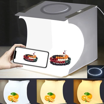 Mini Folding Lightbox Photography Photo Studio LED Light Photo Background Kit Light Box For Photography Enthusiasts
Mini Folding Lightbox Photography Photo Studio LED Light Photo Background Kit Light Box For Photography Enthusiasts