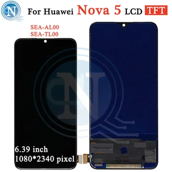 TFT LCD for Huawei Nova 5 LCD display with Touch Screen Digitizer SEA-AL00, SEA-TL00 Replacement for Huawei Nova5 lcd Display
TFT LCD for Huawei Nova 5 LCD display with Touch Screen Digitizer SEA-AL00, SEA-TL00 Replacement for Huawei Nova5 lcd Display