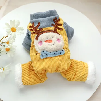 Winter Dog Clothes Snowman Elk Pets Outfits Warm Clothes for Small Dogs Cat Costumes Coat Jacket Puppy Sweater Dogs New
Winter Dog Clothes Snowman Elk Pets Outfits Warm Clothes for Small Dogs Cat Costumes Coat Jacket Puppy Sweater Dogs New