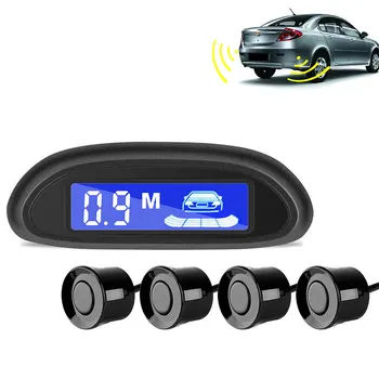 Mini Car Parking Sensor Parktronic Kit LED Display Auto Parking Radar with 4 Sensors Reverse Backup Monitor Detector System
Mini Car Parking Sensor Parktronic Kit LED Display Auto Parking Radar with 4 Sensors Reverse Backup Monitor Detector System
