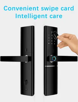 High Grade Low-key Luxury Outdoor Fingerprint Intelligent Door Lock With Sliding Closure
High Grade Low-key Luxury Outdoor Fingerprint Intelligent Door Lock With Sliding Closure