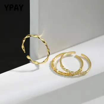 YPAY 3PCS/SET 100% Genuine 925 Sterling Silver Open Rings for Women Korea INS Shining Zircon Adjustable Ring Jewelry YMR1069
YPAY 3PCS/SET 100% Genuine 925 Sterling Silver Open Rings for Women Korea INS Shining Zircon Adjustable Ring Jewelry YMR1069