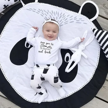 Baby Play Mat Cartoon Animals Panda Round Portable Blanket Infant Rawling Game Mats Decor Carpet Rug Children Kids Toy Cushion
Baby Play Mat Cartoon Animals Panda Round Portable Blanket Infant Rawling Game Mats Decor Carpet Rug Children Kids Toy Cushion
