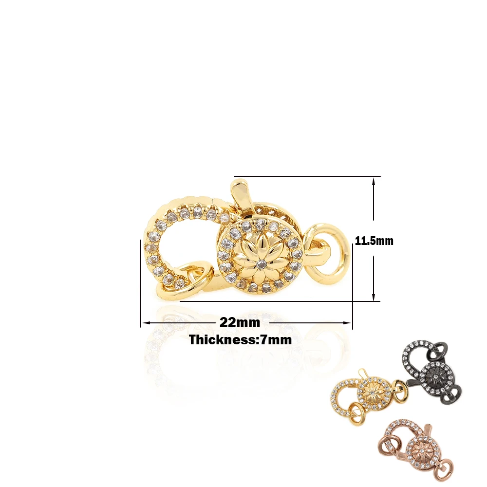 Pendant Charm Brass Zircon Lobster Buckle DIY Copper Joint Jewelry Bracelet Necklace Handmade Accessories
Pendant Charm Brass Zircon Lobster Buckle DIY Copper Joint Jewelry Bracelet Necklace Handmade Accessories