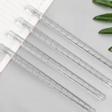 Simple Triangle Ruler Transparent Ruler Student Stationery Children on Both Sides of Even Acrylic Measuring Tool 15 Cm
Simple Triangle Ruler Transparent Ruler Student Stationery Children on Both Sides of Even Acrylic Measuring Tool 15 Cm