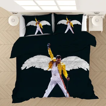Freddie Mercury 3D Printed Bedding Set Duvet Covers Pillowcases Comforter Bedding Set Bedclothes Bed Linen
Freddie Mercury 3D Printed Bedding Set Duvet Covers Pillowcases Comforter Bedding Set Bedclothes Bed Linen