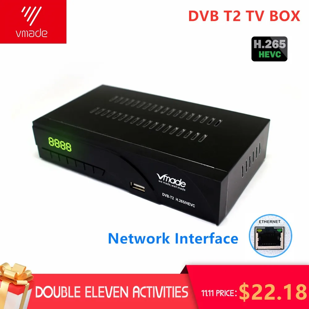 New K6 DVB-T2 DVB-T Satellite Receiver HD Digital TV Tuner Receptor MPEG4 DVB T2 H.265 Terrestrial TV Receiver DVB T Set Top Box
New K6 DVB-T2 DVB-T Satellite Receiver HD Digital TV Tuner Receptor MPEG4 DVB T2 H.265 Terrestrial TV Receiver DVB T Set Top Box