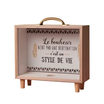 Korea Style Large Solid Wood Piggy Bank Shatter-Resistant Home Decoration Accessories Paper Money Coin Gift Cute Box
Korea Style Large Solid Wood Piggy Bank Shatter-Resistant Home Decoration Accessories Paper Money Coin Gift Cute Box