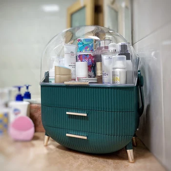 Large Capacity Cosmetic Storage Box Makeup Organizer For Lipsticks Cream Mask Jewelry Nail Polish With Drawer Desktop Container
Large Capacity Cosmetic Storage Box Makeup Organizer For Lipsticks Cream Mask Jewelry Nail Polish With Drawer Desktop Container